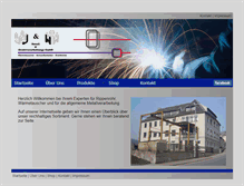 Tablet Screenshot of jw-metall.com
